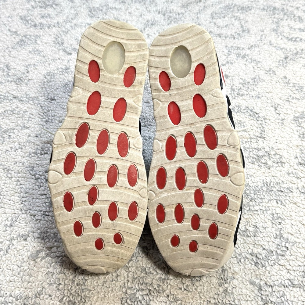 Nike Air Max Uptempo 95 "Bulls" White Red Black Shoes CK0892-101 Men's Size 11.5 - Picture 8 of 11